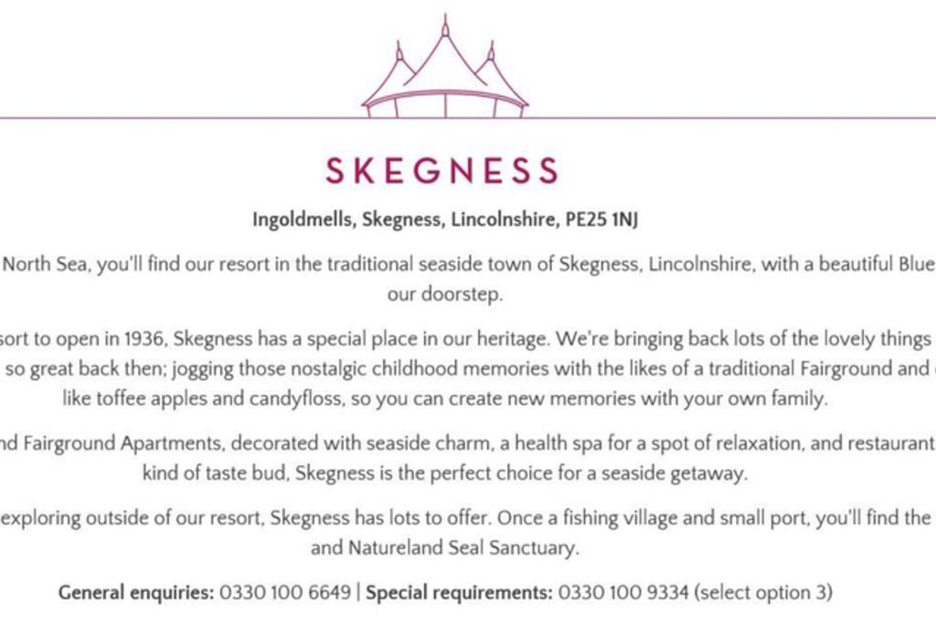 Great Deals At The Grange, Ingoldmells Skegness Exterior foto